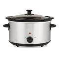 Slow Cooker 4 Quart Silver E362