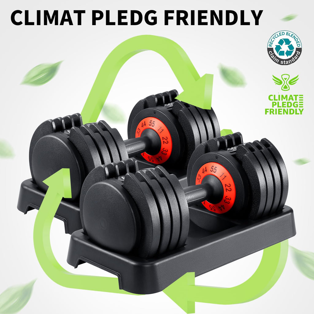 Adjustable Dumbbell Set 25/55 Lbs (Pair) C471635