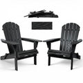 Folding Solid Cedar Wood Adirondack Chair P803