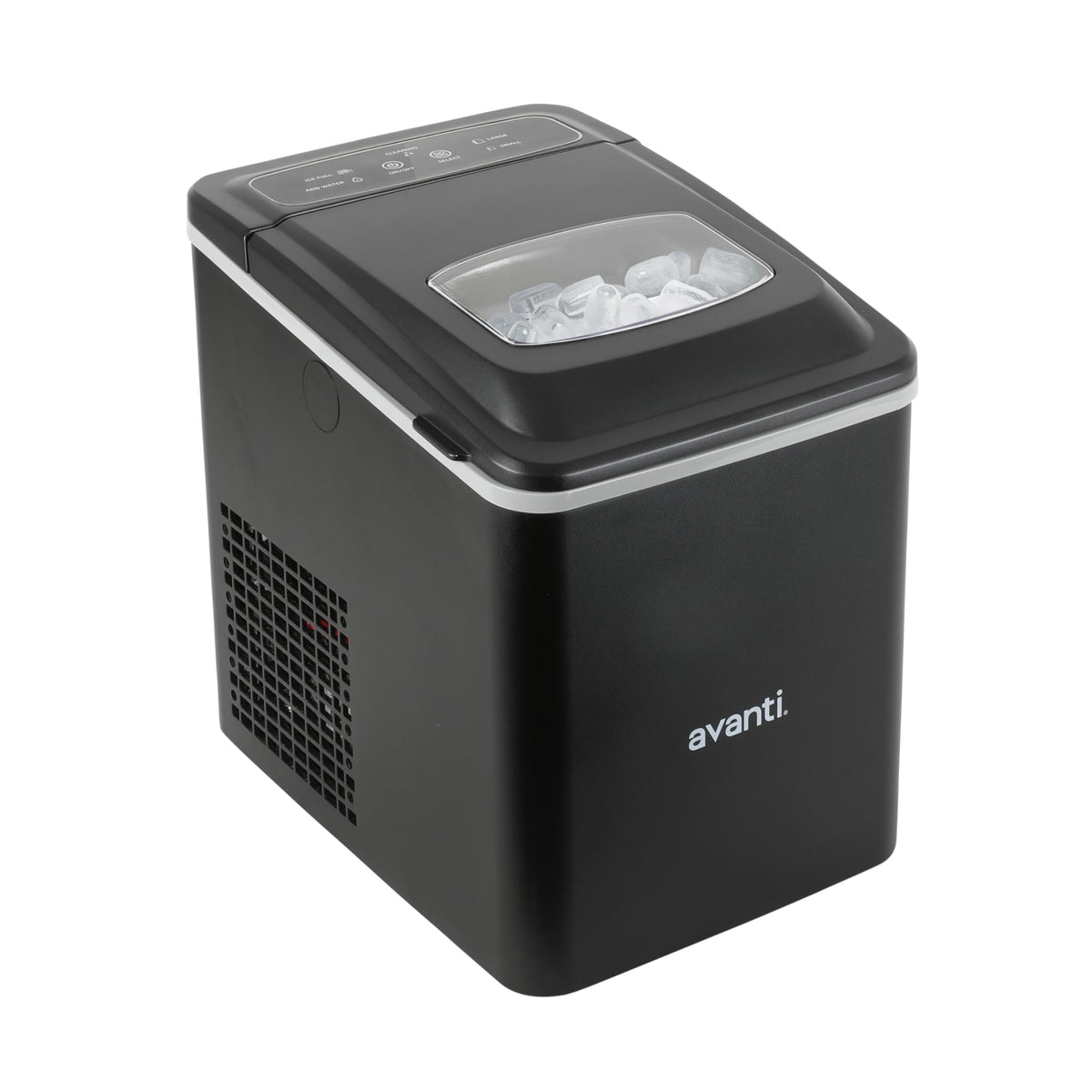 Black Countertop Ice Maker with Scoop S315