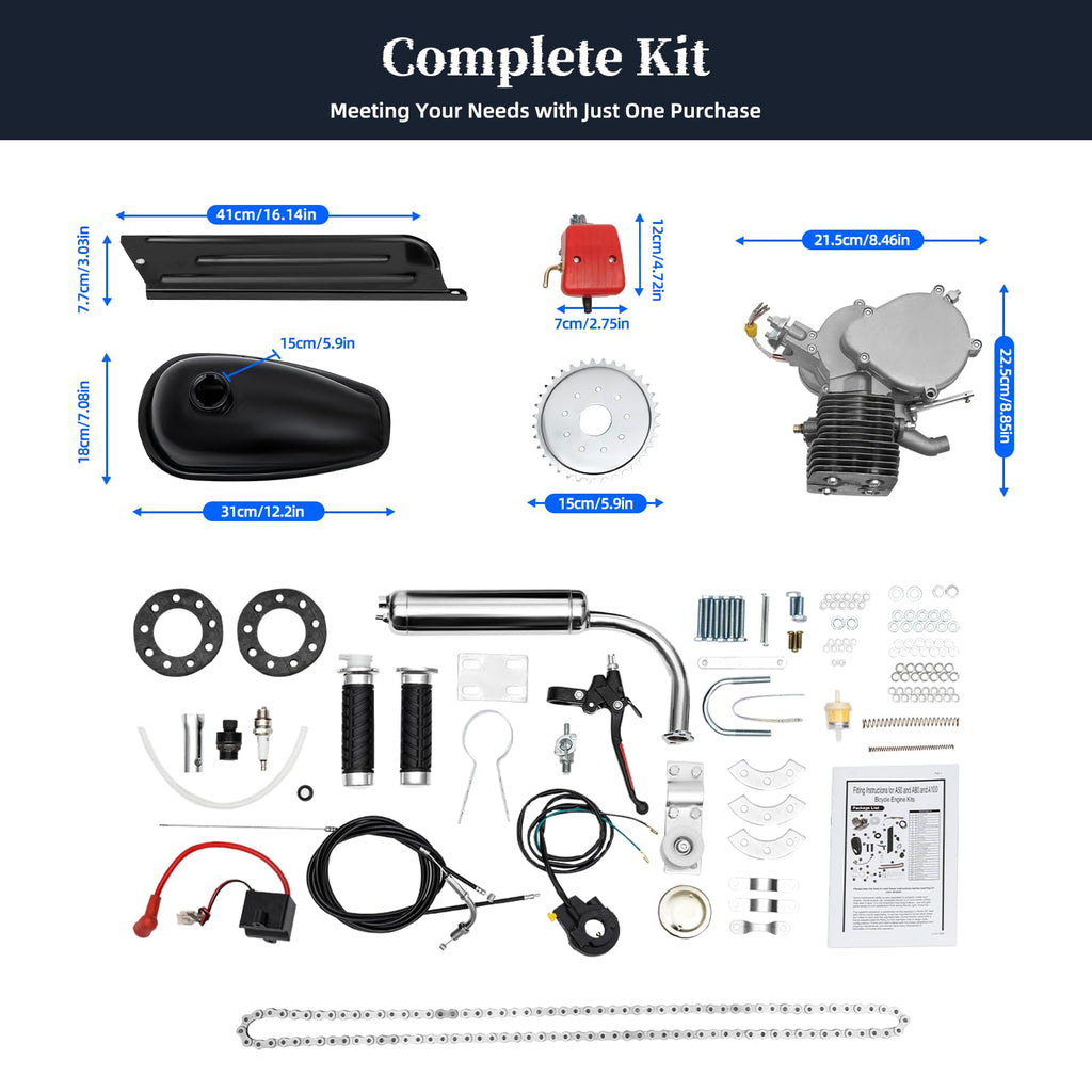 100cc 2 Stroke Bicycle Engine Kit I774062