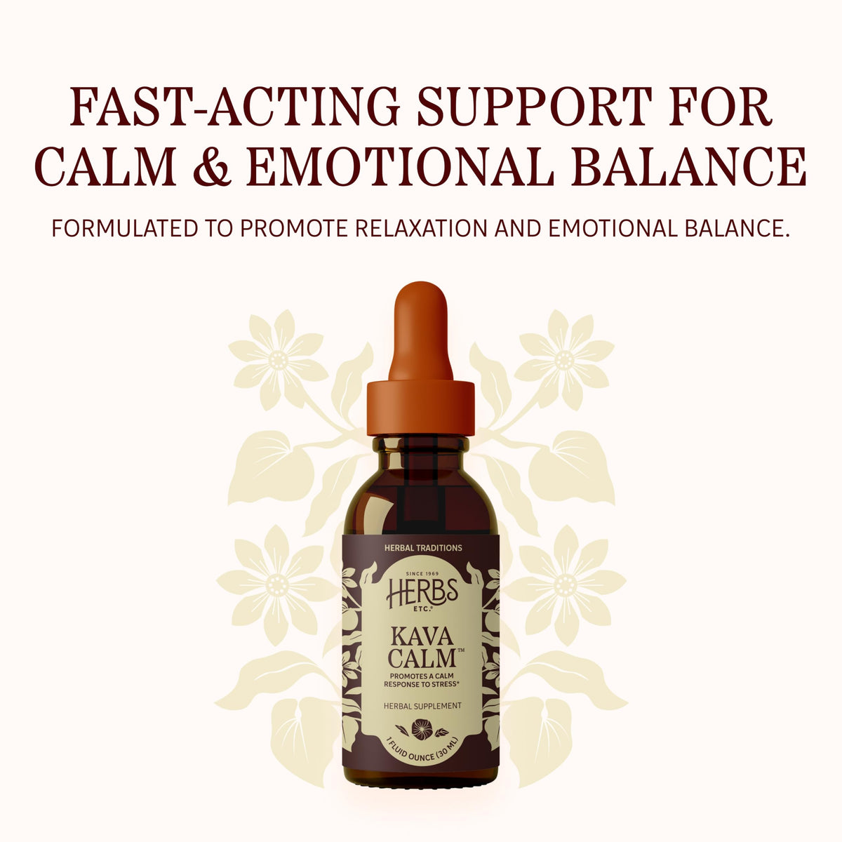 Kava Calm Liquid Extract 1 fl oz P795