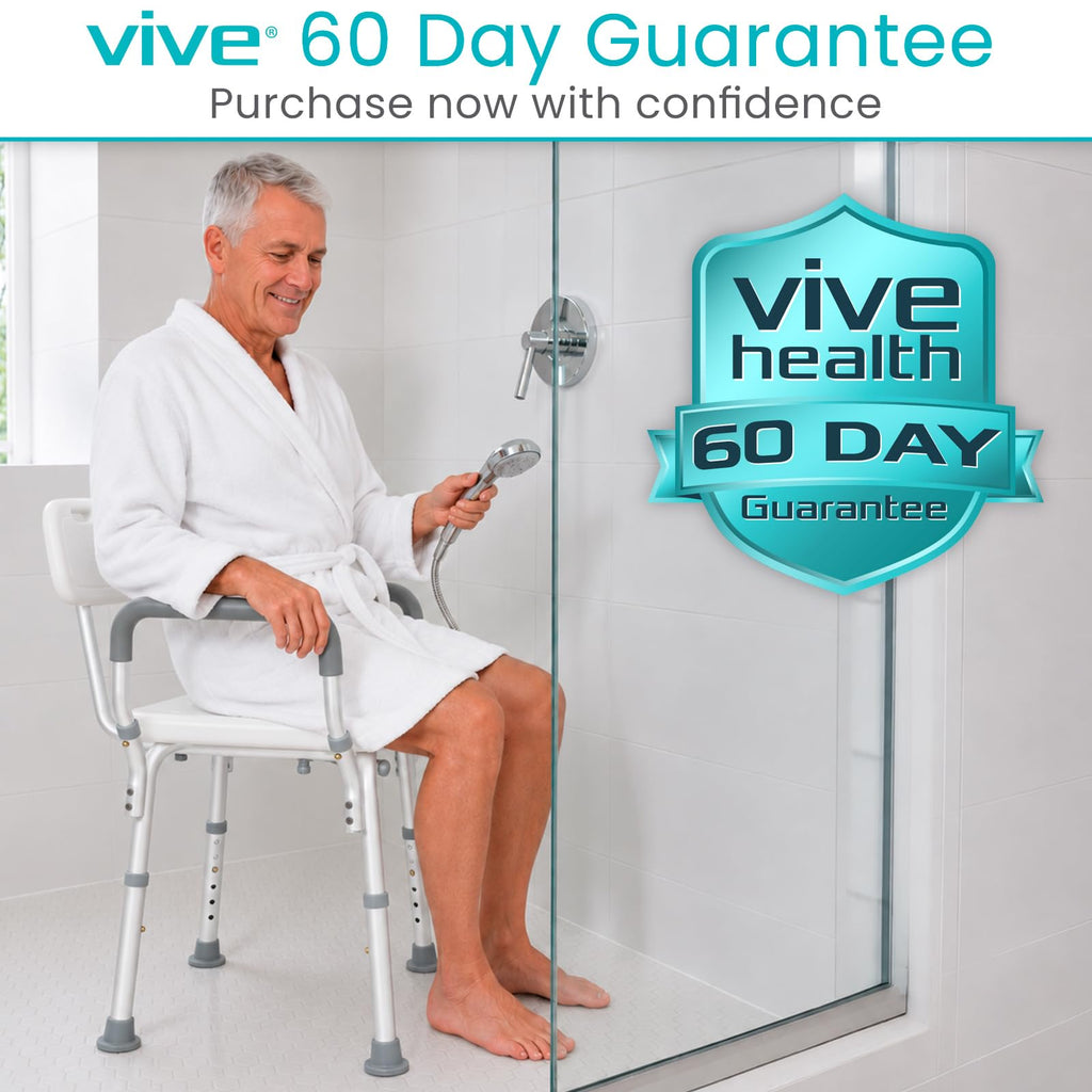 Shower Chair with Arms & Back B380