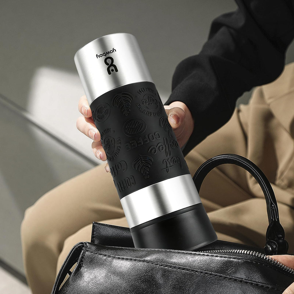 16 oz Stainless Steel Insulated Leak Proof Travel Coffee Mug H243839