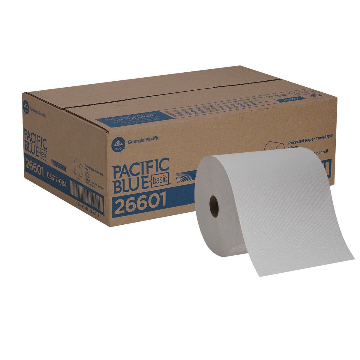 White Recycled Paper Towel Rolls Y410