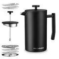 34oz Insulated Stainless Steel French Press M6964