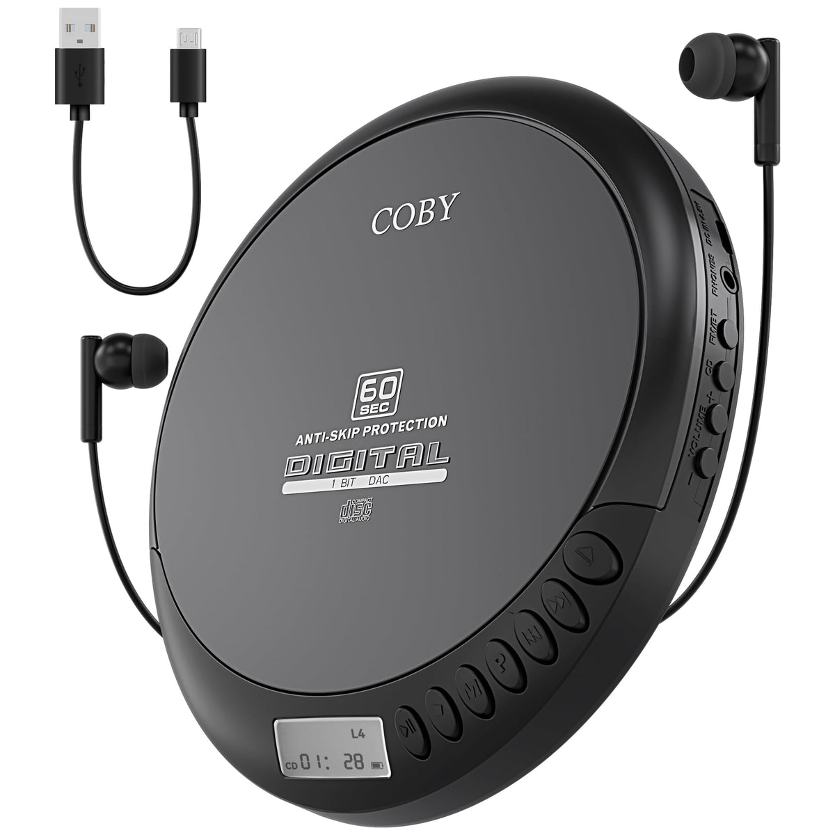 Portable CD Player with FM Radio L1540