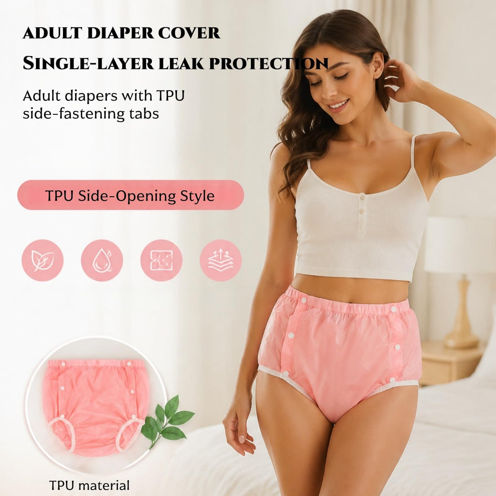 TPU Snap-on Washable Reusable Incontinence Pants L1184