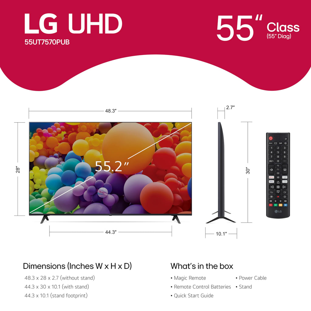 55-Inch 4K LED Smart TV V888