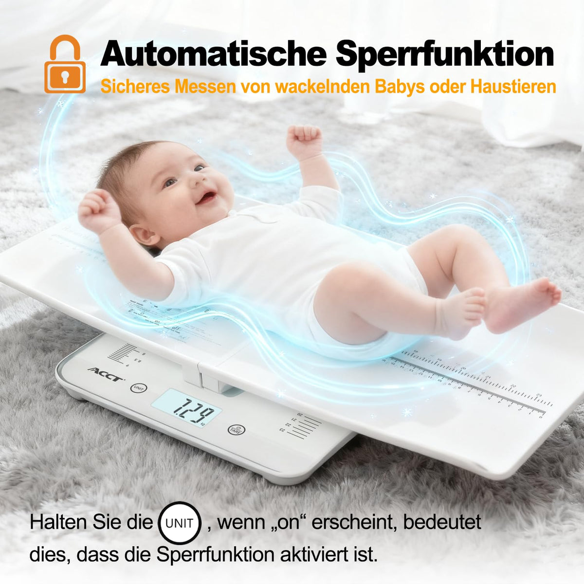 4-in-1 Digital Baby Scale D9035