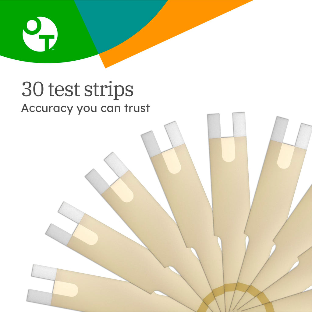 Test Strips and Lancets, 30 Each, 60 Count S56299