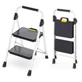 2 Step Folding Step Stool White G7512