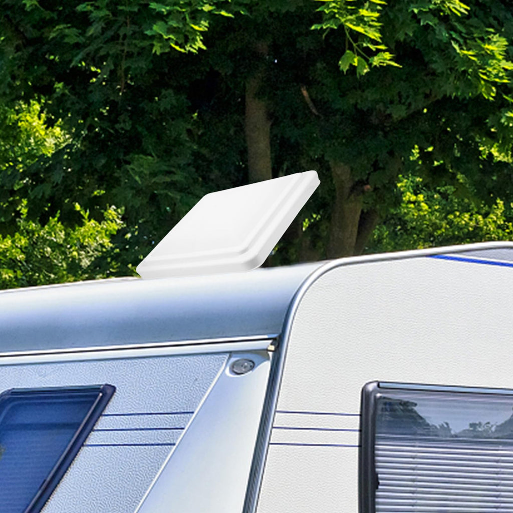 14-inch White RV Roof Vent Cover Z969565
