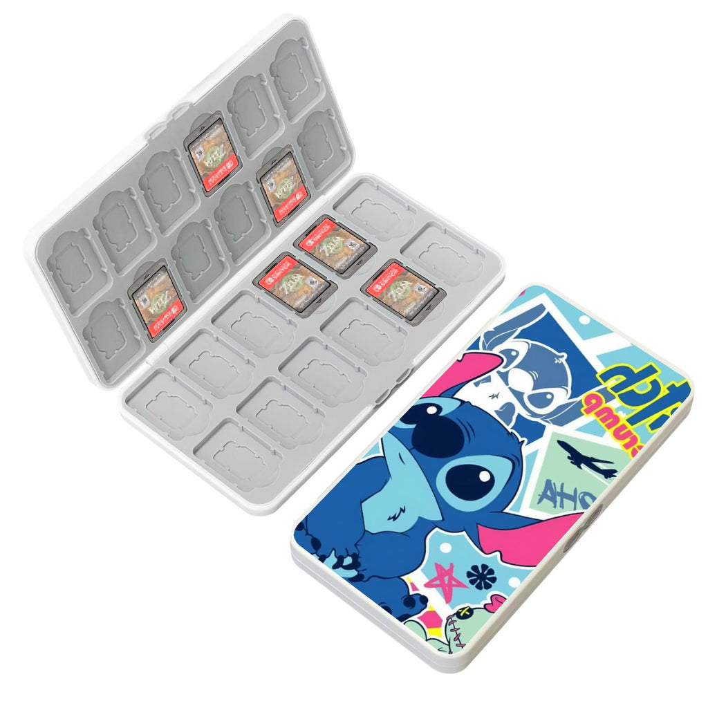 Switch Game Card Case Holds 24 Game Cards & 24 MicroSD N778795