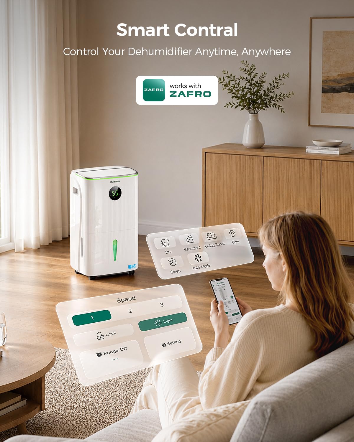 7500 Sq.Ft 150 Pints/Day Dehumidifier J45447