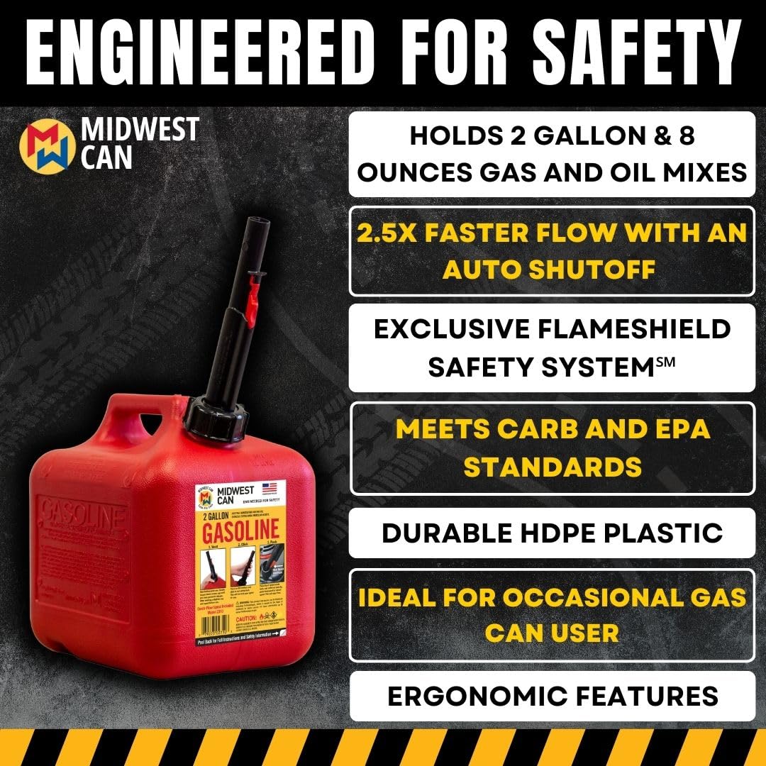 2 Gallon Gas Can Y9403