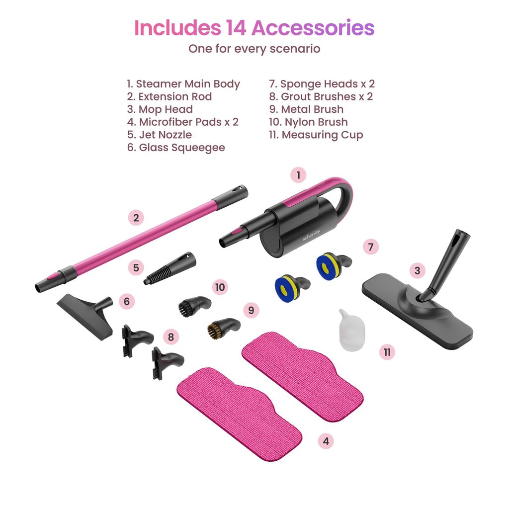 Steam Mop Cleaner, Detachable Handheld Steamer U772075
