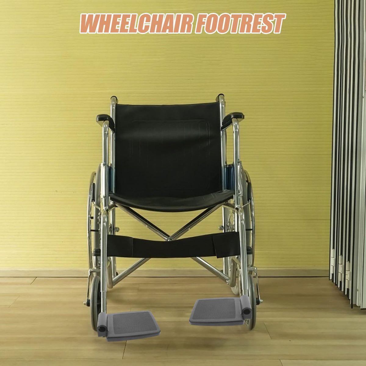 Wheelchair Footrest Replacement Pedal 2Pcs Z188380