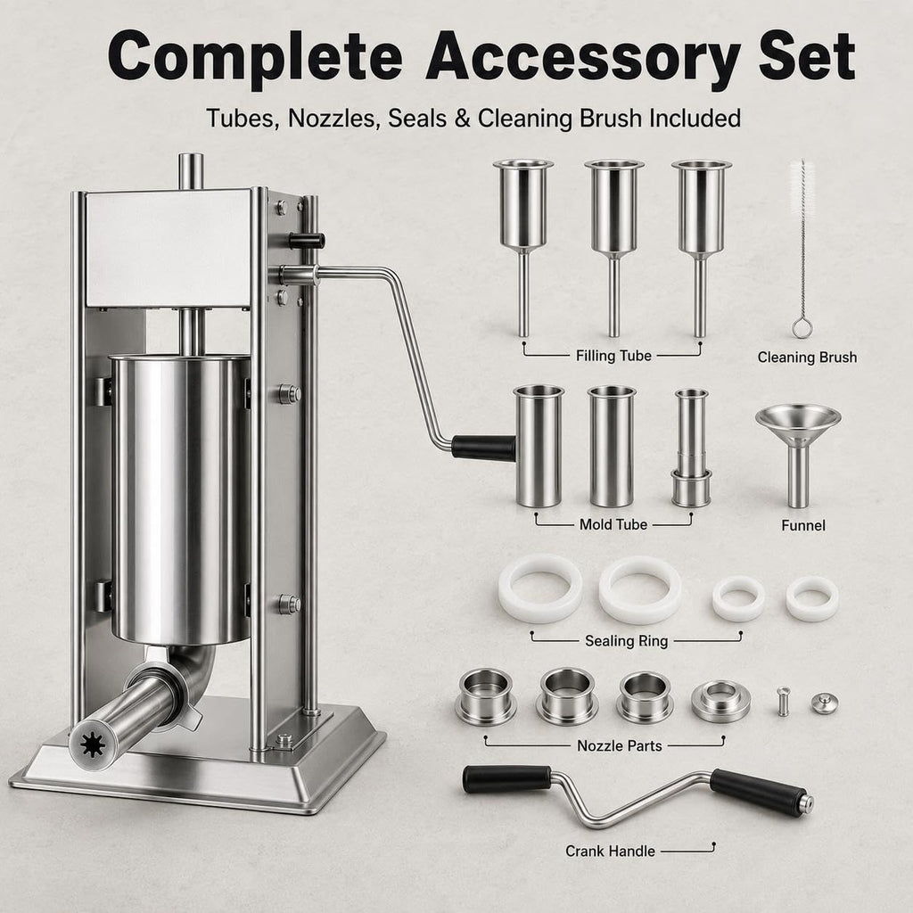 Stainless Steel Sausage Stuffer & Churro Press R305
