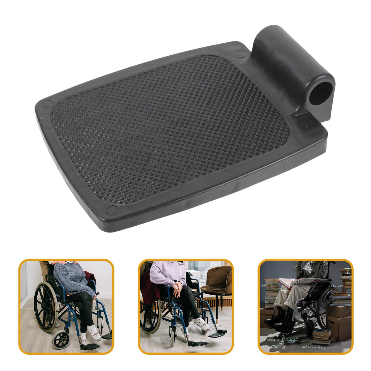 Plastic Wheelchair Footrest 1 Pair G4694