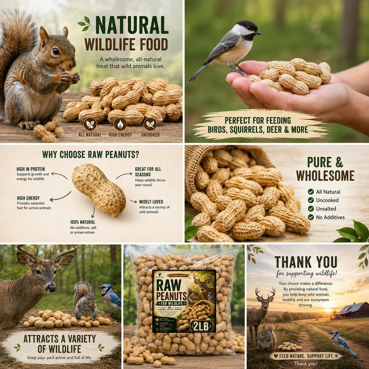 Unsalted Raw Peanuts in Shell 5 LB N1480
