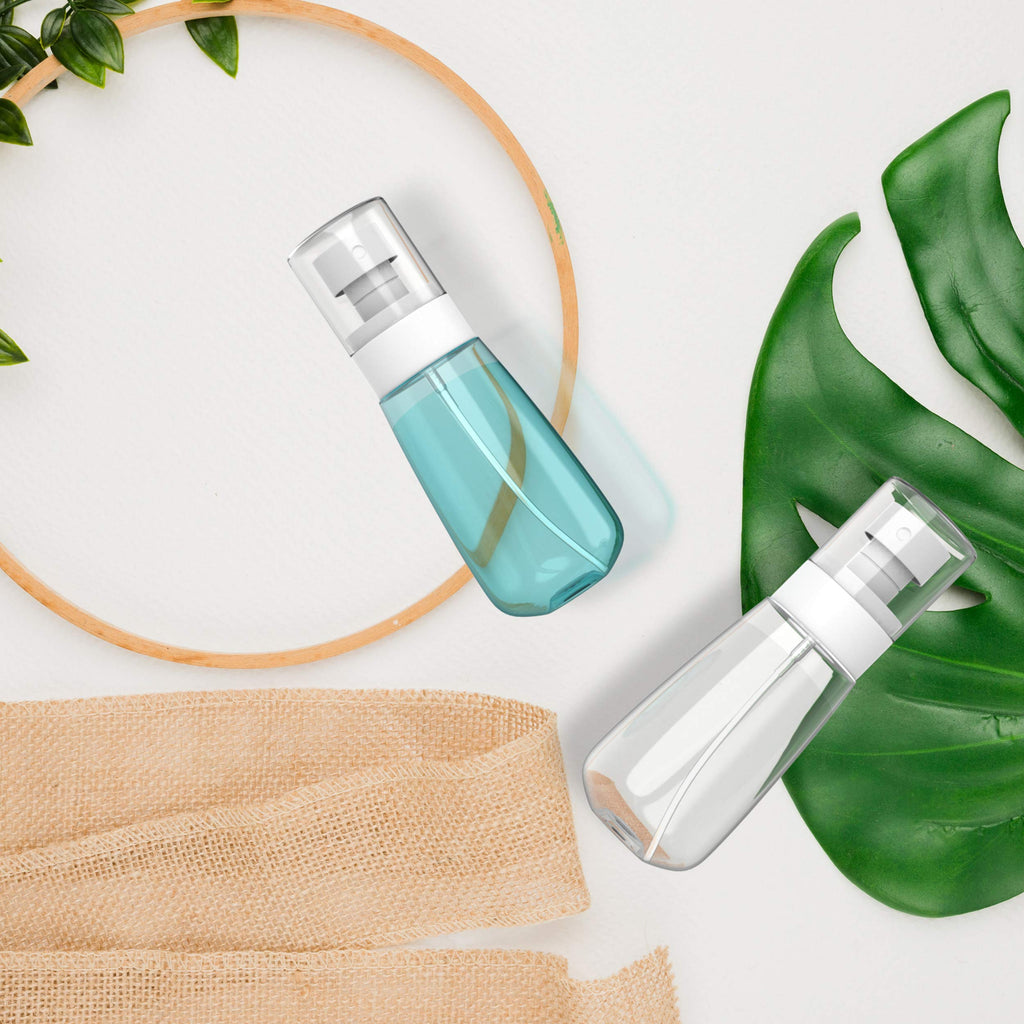 2 Pack Small Travel Spray Bottle 2oz/60ml H105