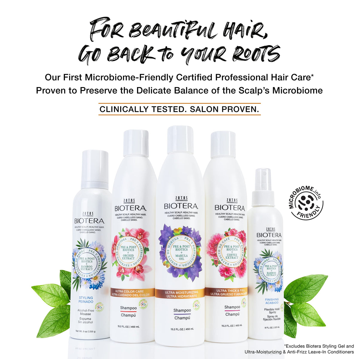 Volumizing Shampoo & Conditioner Set for Fine Hair B245