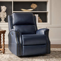 Navy Swivel Rocking Recliner X278