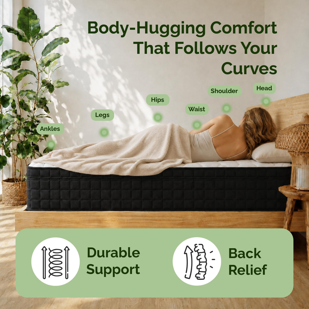 Full Size 12 Inch Hybrid Innerspring Mattress U802467