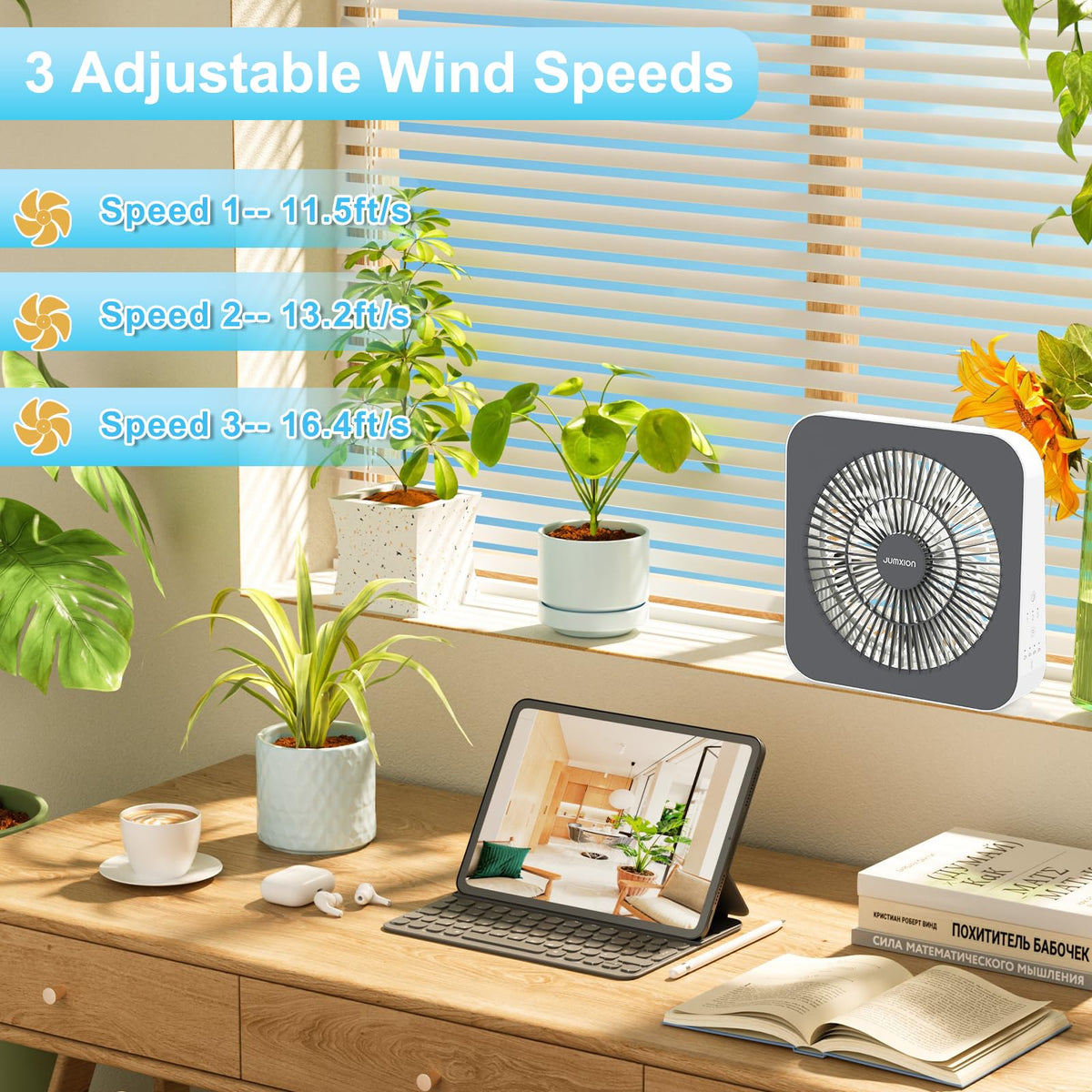 10 inch Box Fan with 3 Speeds O382986