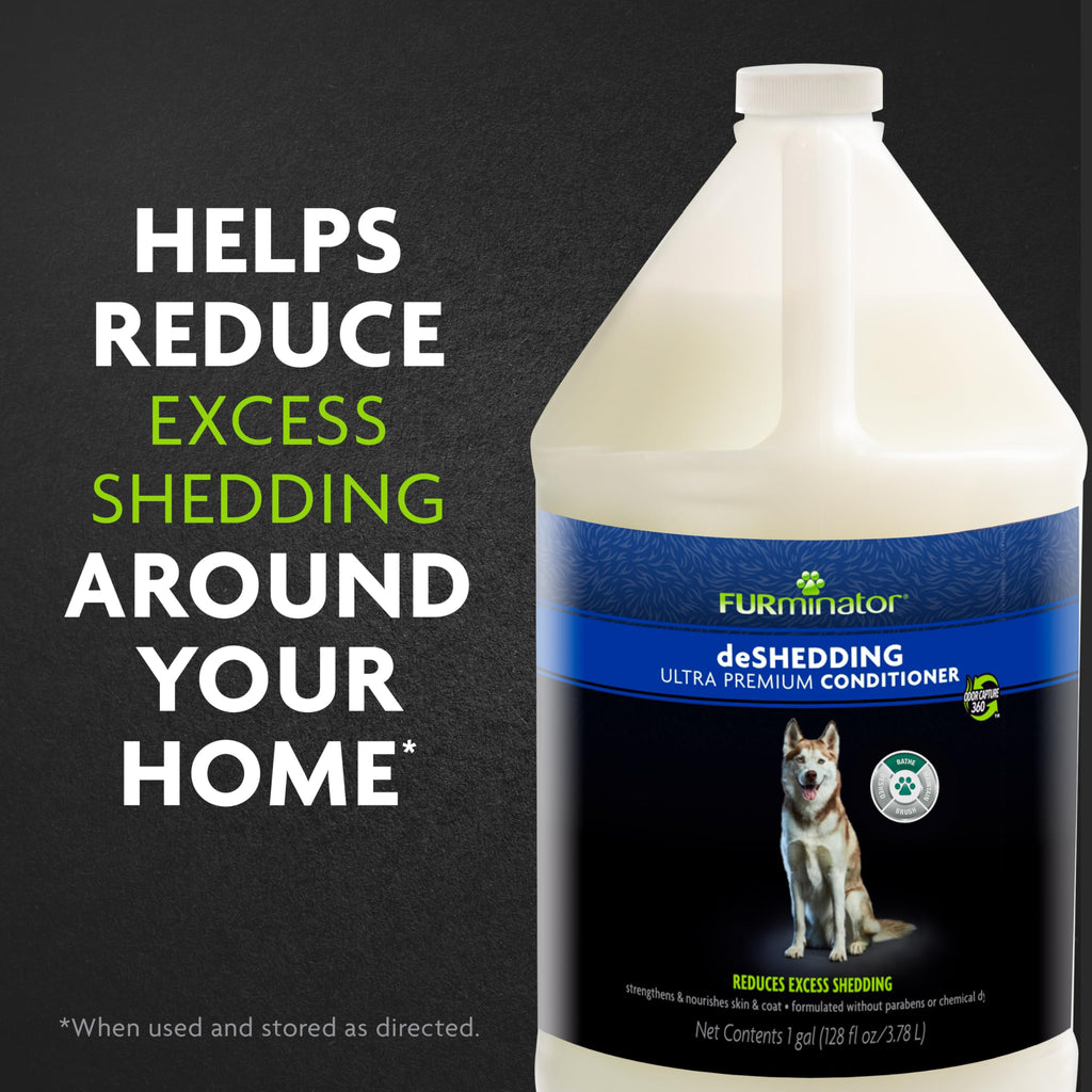Premium deShedding Dog Conditioner 1 Gal with Pump H9025