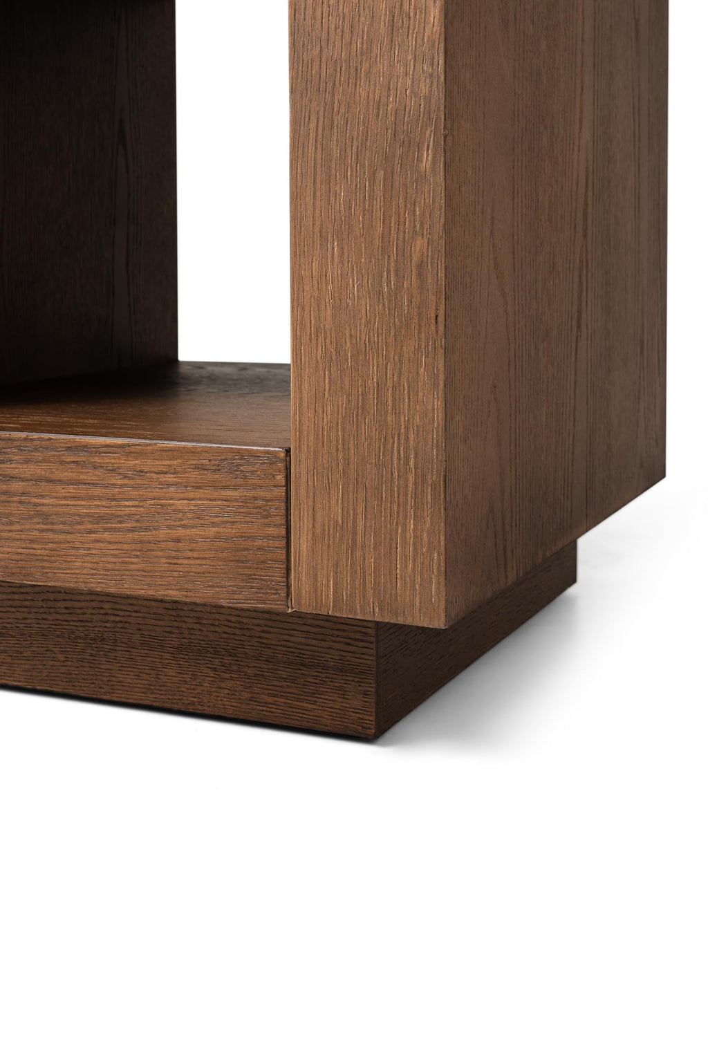 Natural Square Side Table with Storage, Set of 2 H7805