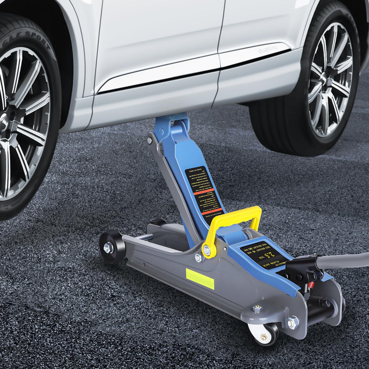 2.5 Ton Low Profile Hydraulic Floor Jack with Handle D9759