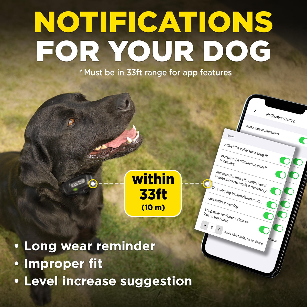 Waterproof E-Collar for 10 lb Dogs L537950