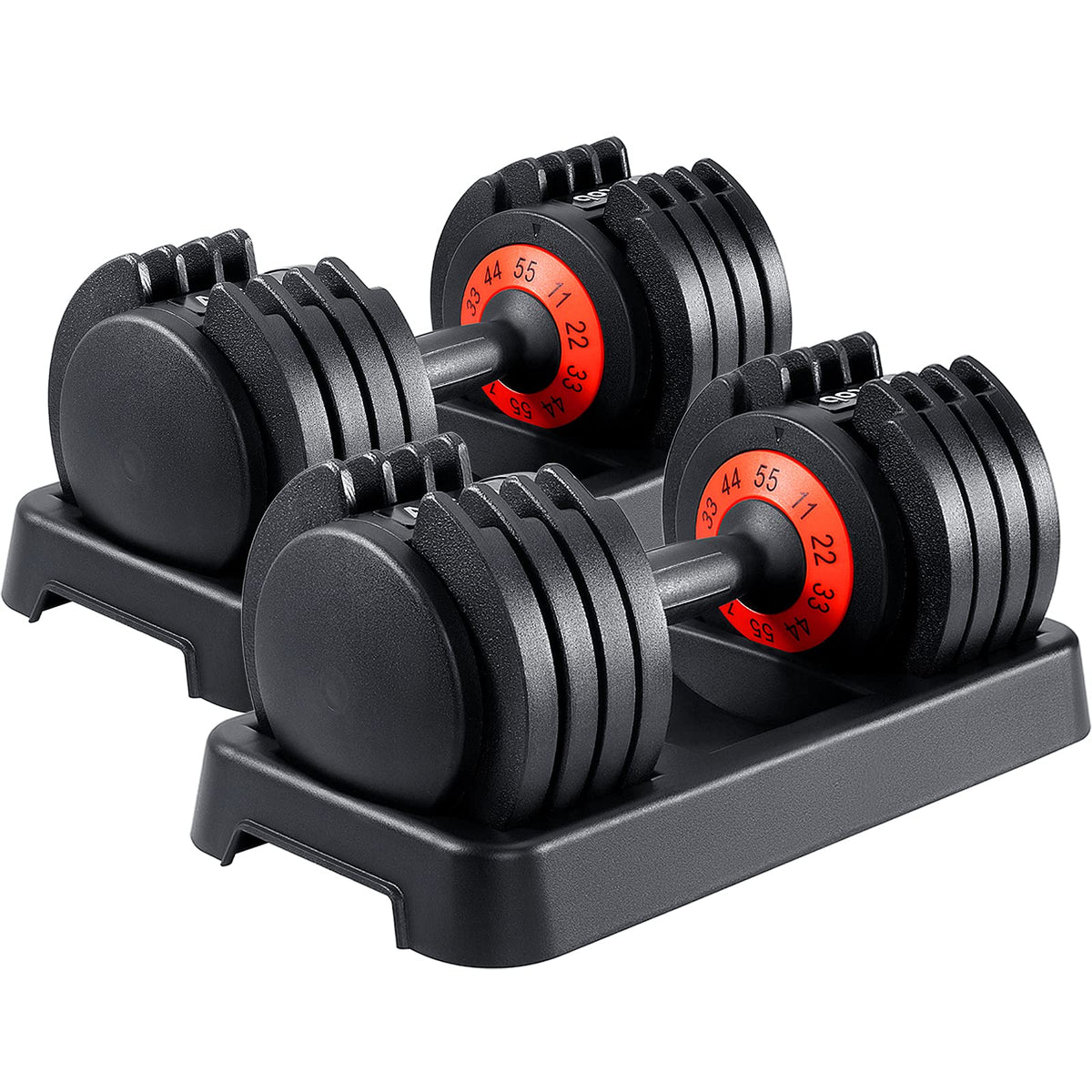 Adjustable Dumbbell Set 25/55 Lbs (Pair) C471635