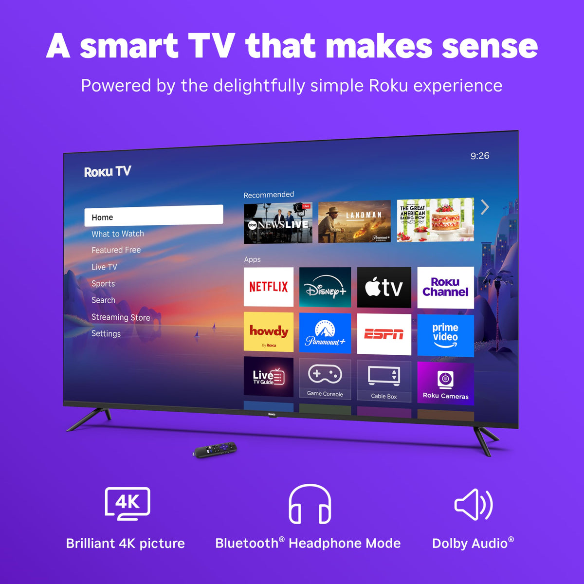 43-Inch 4K HDR LED Smart TV E200