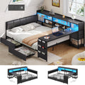 Corner Bed with Storage and Desk N6564