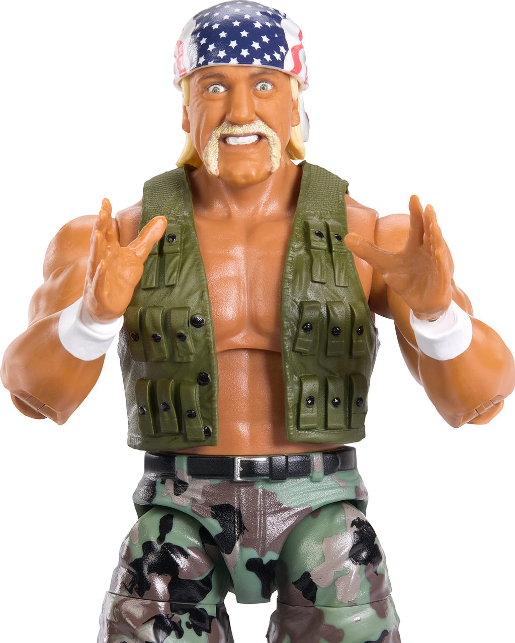 Hulk Hogan Action Figure with Accessory and Build-A-Figure Parts J376