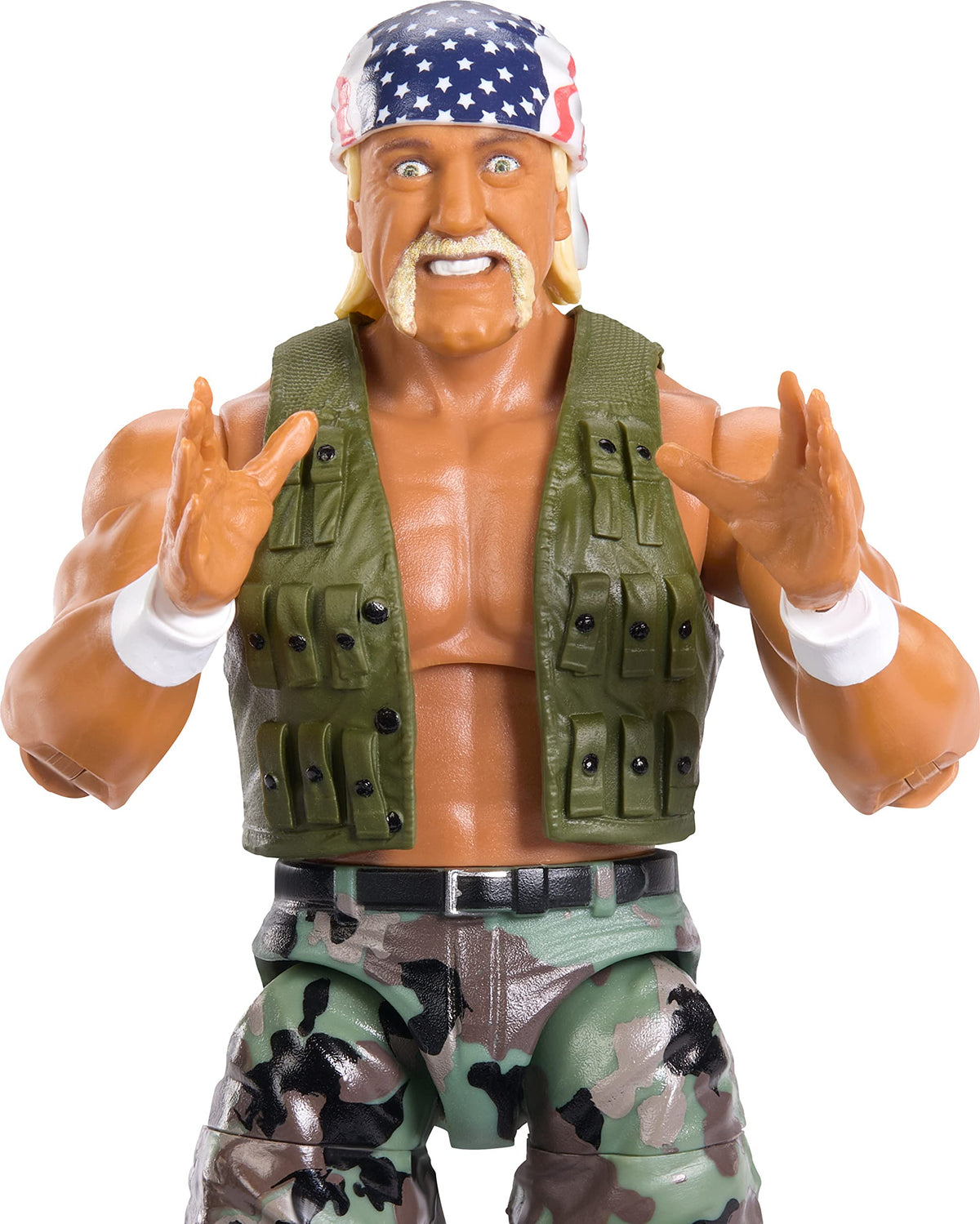 Hulk Hogan Action Figure with Accessory and Build-A-Figure Parts J376