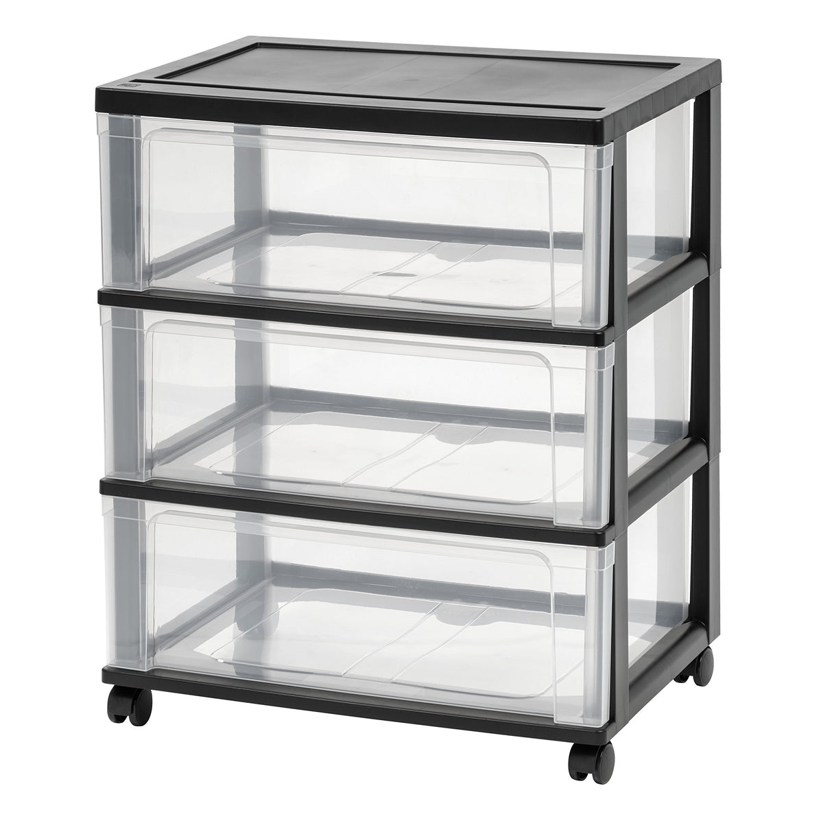 3 Drawer Storage Cart with Wheels S852