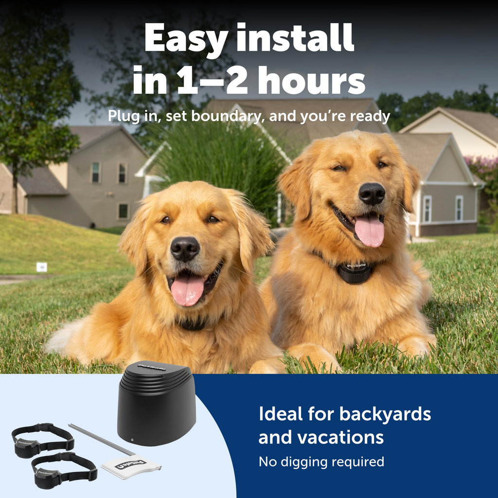 Compact Wireless Fence, 2-Dog, Up to 3/4 Acre G6647