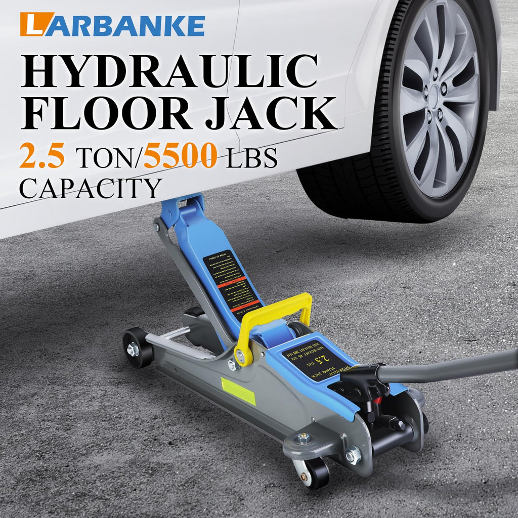 2.5 Ton Low Profile Hydraulic Floor Jack with Handle D9759