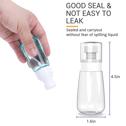 2 Pack Small Travel Spray Bottle 2oz/60ml H105