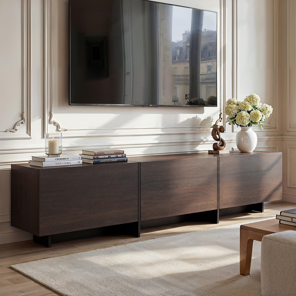 Brown TV Stand with 3 Drawers N63591