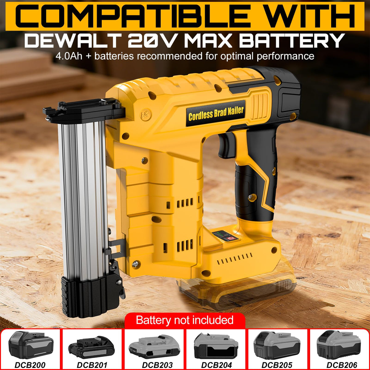2-in-1 Cordless Brad Nailer & Staple Gun Y681896
