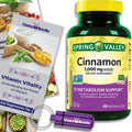 Cinnamon Supplement 1000mg 400 ct Vegetarian Capsules T2595