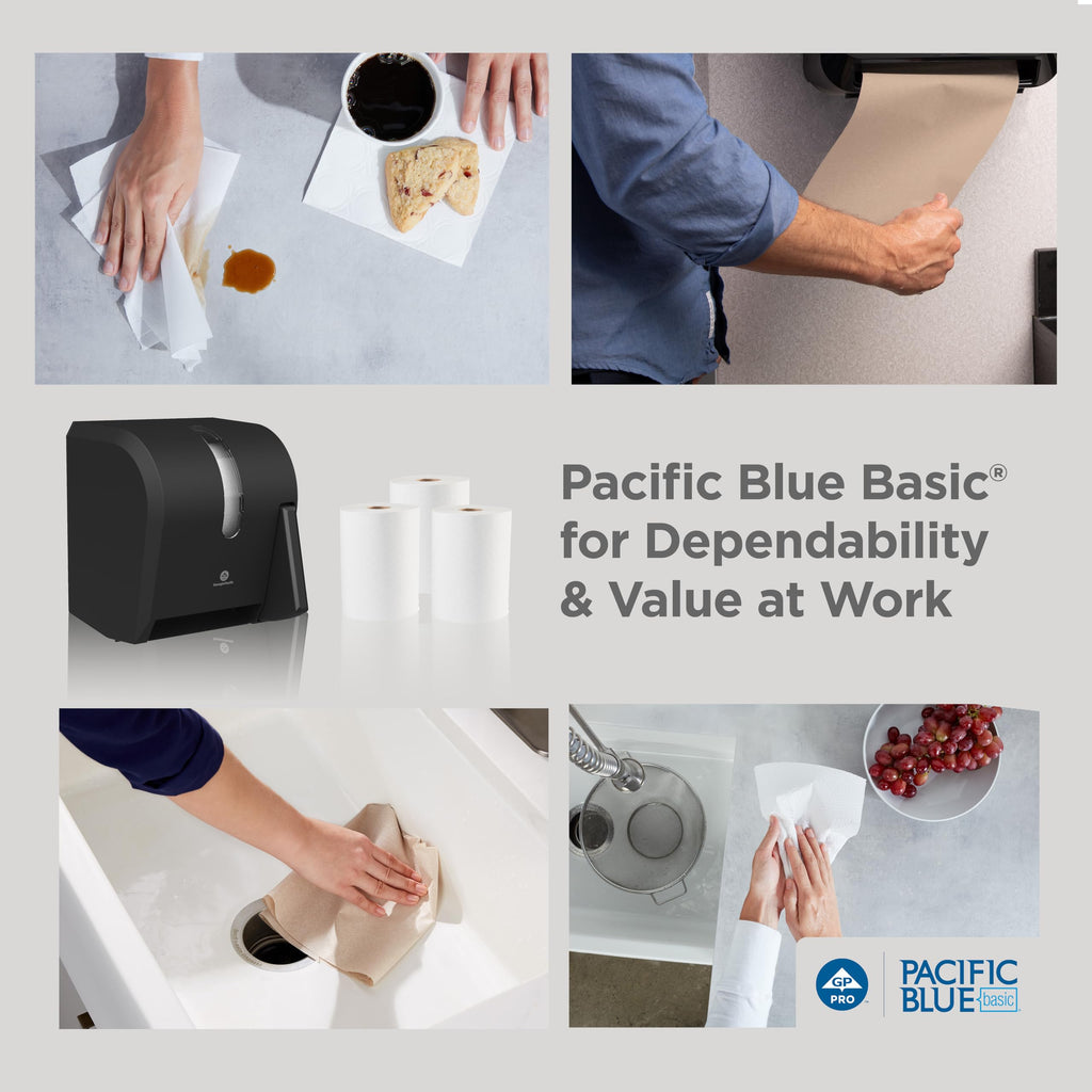 White Recycled Paper Towel Rolls Y410