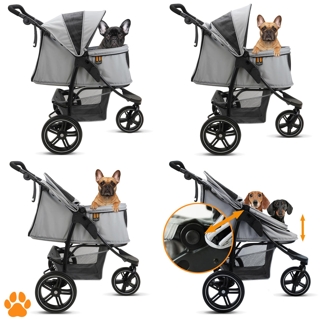 Dog & Pet Buggy, Holds up to 32 kg, Easy Fold E512067