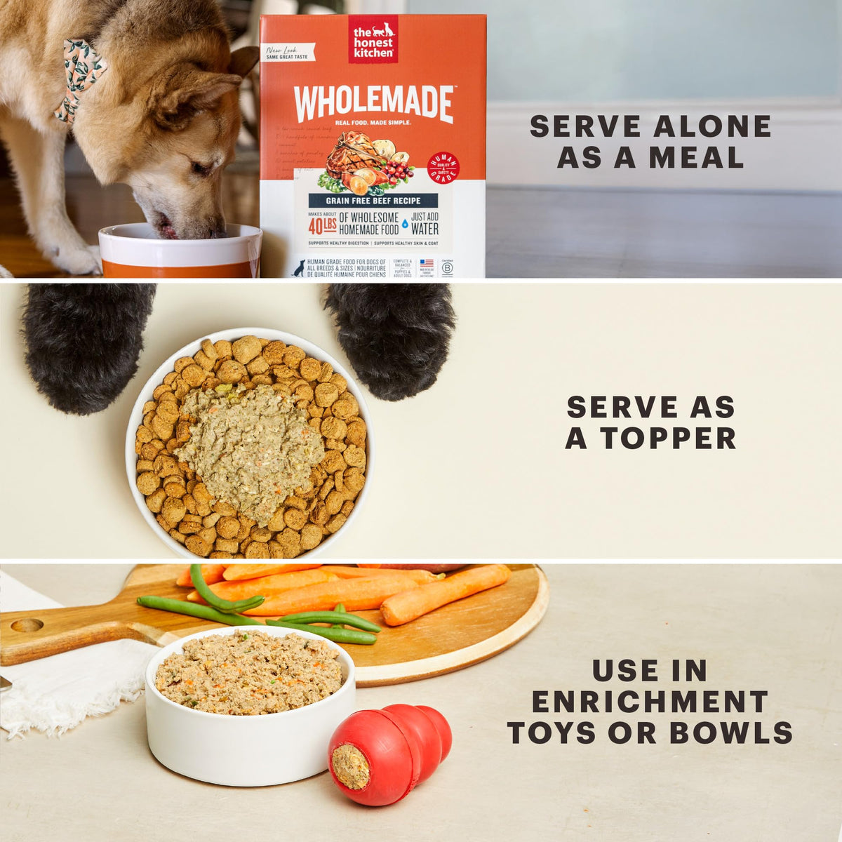 Whole Grain Senior Dog Food 2 lb Bag E677