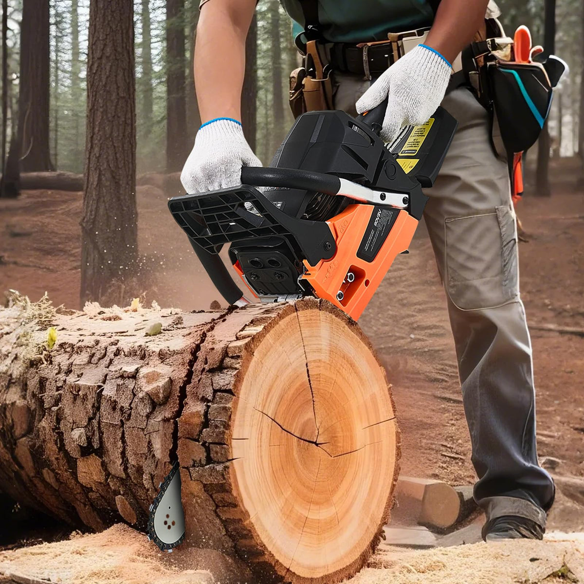 20 Inch 62CC Gas Powered Chainsaw K933404